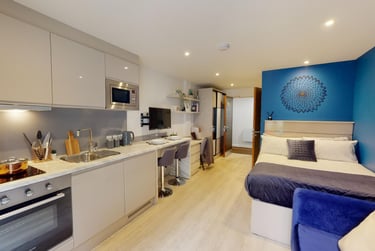 1 bed studio, Silver Street, East Reading, Reading, RG12SU - Image 1